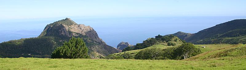 Across the top of Old Woman Valley, showing High Hill on the left
